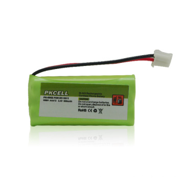 Batterie de Nvh de 2.v AAA600mah pour le téléphone sans fil, lumière de secours